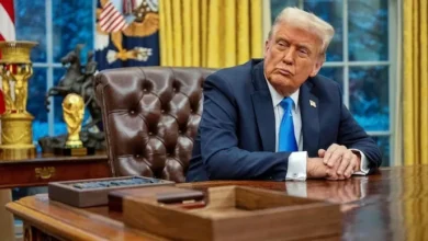 donald trump 14072651 16x9 0 ترامب : "البريكس مات" ويهدد بفرض رسوم جمركية بنسبة 100% على دول الكتلة إذا تم استبدال الدولار