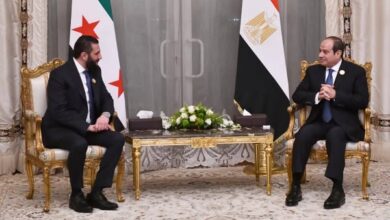 خلال لقاءه الشرع .. الرئيس السيسي يؤكد رفض مصر لأي تعدي على الأراضي السورية 6 482320892 1198024978352895 4035576502136261519 n خلال لقاءه الشرع .. الرئيس السيسي يؤكد رفض مصر لأي تعدي على الأراضي السورية