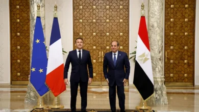 1 1788430 الرئيس السيسي يؤكد في مؤتمر صحفي مع ماكرون ضرورة العودة لاتفاق وقف إطلاق النار في قطاع غزة