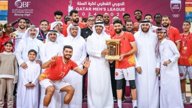 61f5bd01 aaac 474b 97a0 90dacd5b90ae العربي بطلاً للدوري القطري لكرة السلة
