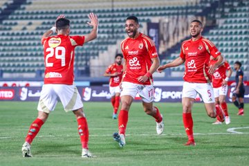 GpzlHRrXEAAgnde الأهلي يتجاوز أحزان الخروج الأفريقي بثلاثية في مرمي بتروجيت في الدوري