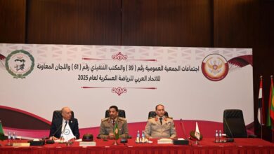 IMG 20250411 WA0029 « عمومية الإتحاد العربي للرياضة العسكرية » تنتخب أعضاء مكتبها التنفيذي