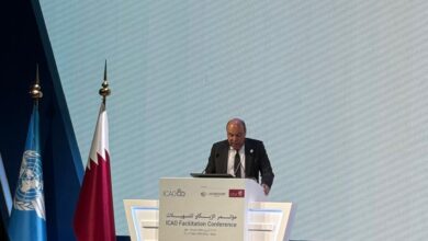 IMG 20250419 WA0032 ختام أعمال مؤتمر الإيكاو الوزاري رفيع المستوى"ICAO Facilitation Conference 2025 " بالدوحة..