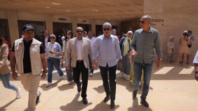 IMG 20250420 WA0019 مصر - وزير السياحة والآثار يتفقد تدفق حركة الزيارة ويحرص على القيام بالتجربة السياحية كاملةً بالمنطقة