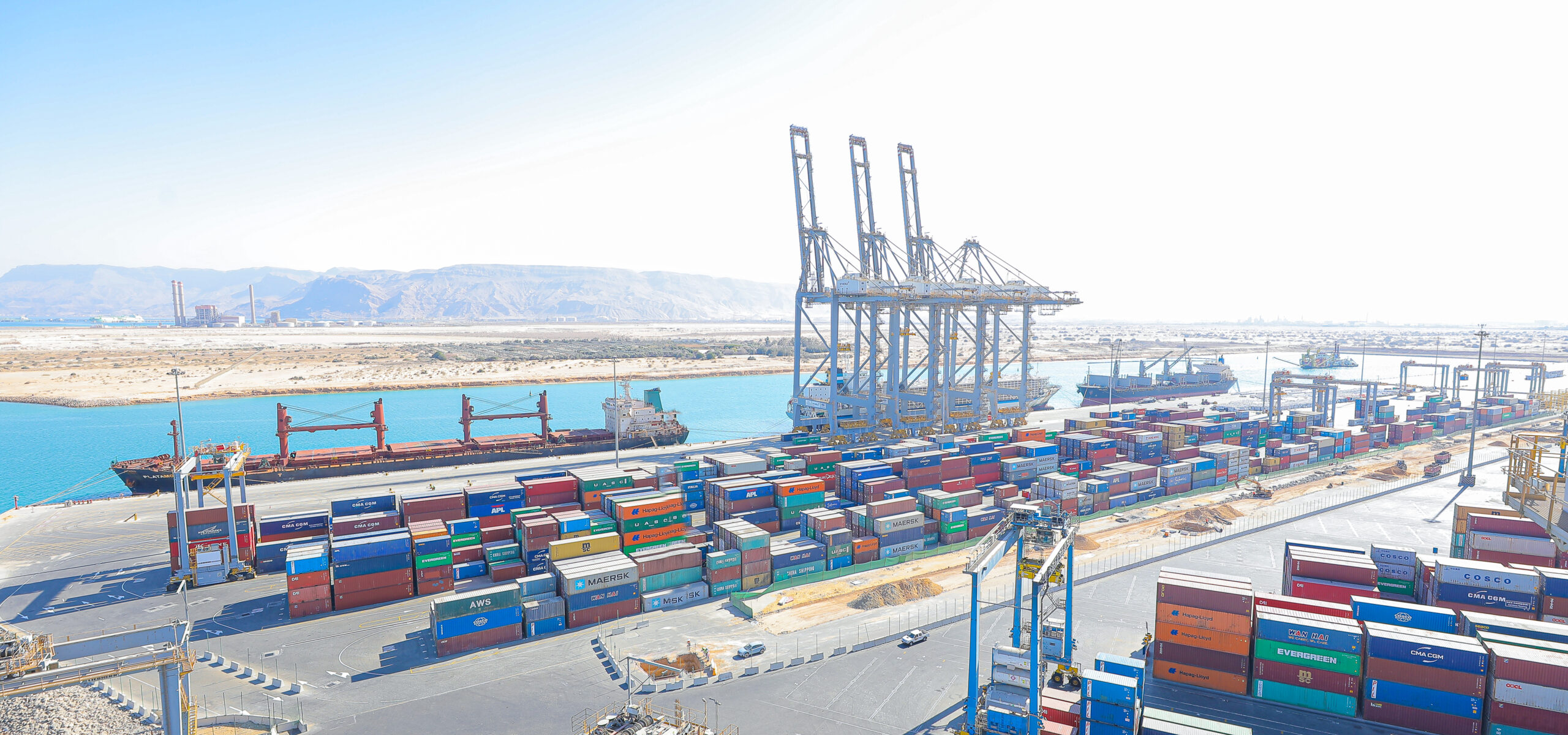 Sokhna port scaled خلال الربع الأول من العام 2025.. « دي بي ورلد – السخنة» يُسجّل مستوىً قياسياً في حجم المناولة