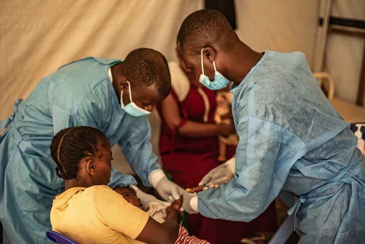 goma.jpg  أفريقيا تسجل "انخفاضًا كبيرًا" في حالات الإصابة والوفيات بفيروس MPOX