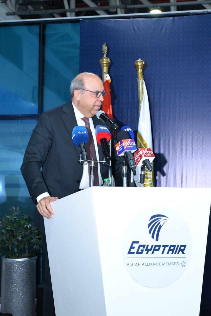 6ec84000 66ba 45be 9403 f9b19e9e45f6 مصر: احتفالية كبري بمطار القاهرة الدولي لتوديع أولى أفواج حجاج بيت الله الحرام لهذا العام 1446هـ / 2025م