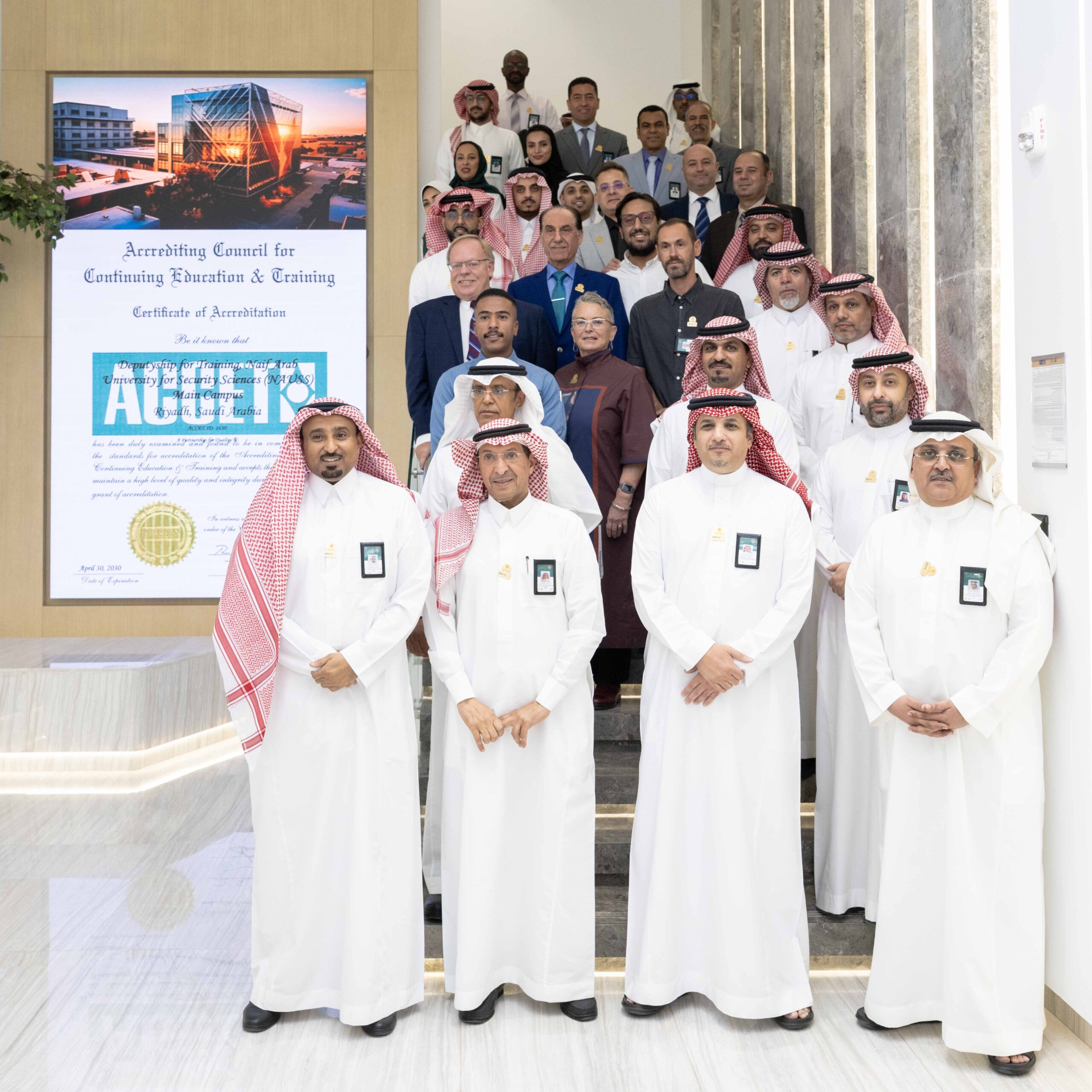 اعتماد دولي لبرامج الأونلاين التدريبية.. جامعة نايف العربية للعلوم الأمنية تحصل على اعتماد ACCET الأمريكي بدعم عربي 1 DSC 3414 scaled اعتماد دولي لبرامج الأونلاين التدريبية.. جامعة نايف العربية للعلوم الأمنية تحصل على اعتماد ACCET الأمريكي بدعم عربي