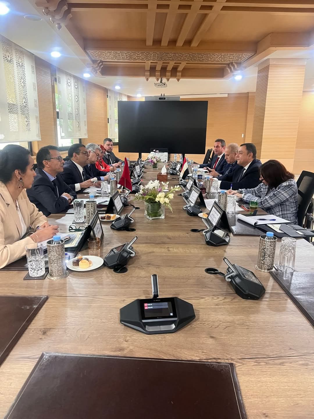 FB IMG 1746272429297 مشاورات سياسية بين مصر والمغرب بالرباط