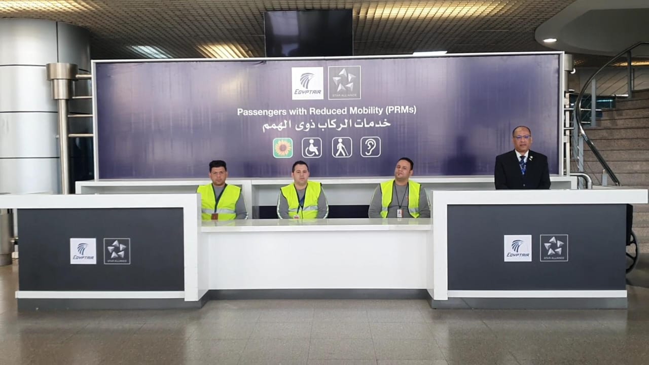 IMG 20250504 WA0005 مطار القاهرة الدولي يُطلق منظومة متكاملة لخدمة ذوي الهمم (PRM) بتعاون مع مصر للطيران