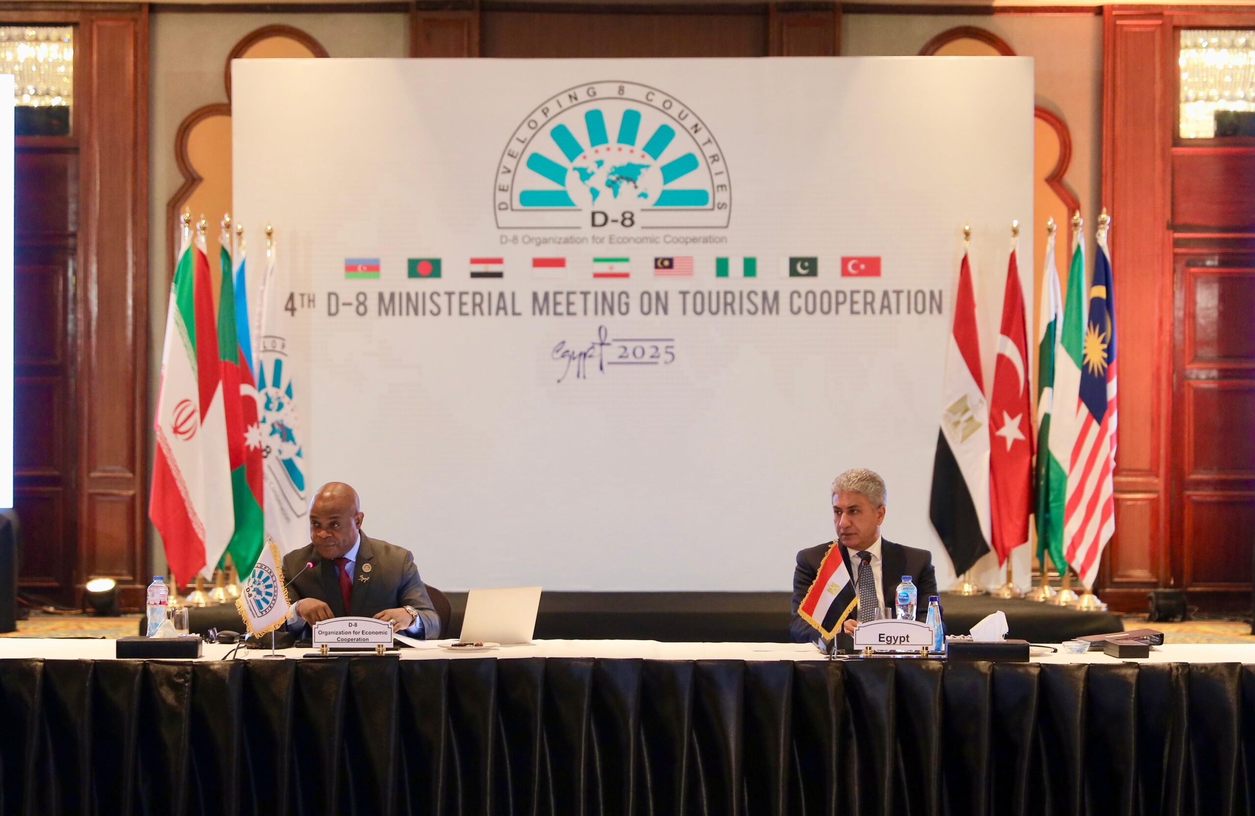 IMG 20250506 WA0019 scaled مصر تستضيف الاجتماع الوزاري الرابع لوزراء السياحة بمنظمة الدول الثماني النامية للتعاون الاقتصادي D-8 