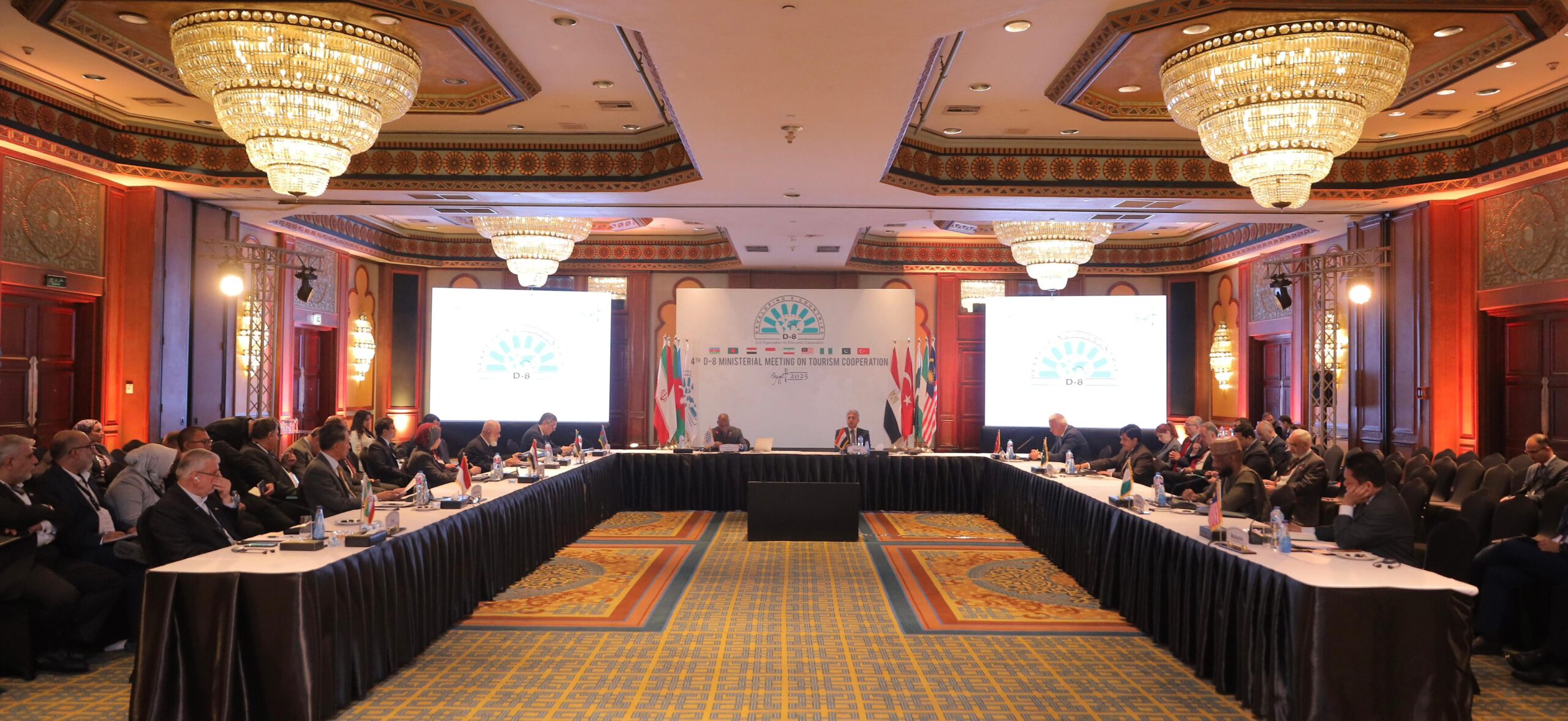IMG 20250506 WA0021 scaled مصر تستضيف الاجتماع الوزاري الرابع لوزراء السياحة بمنظمة الدول الثماني النامية للتعاون الاقتصادي D-8 