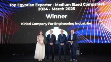 « تصديري الصناعات الهندسية » يعلن الفائزين بجوائز EXXA .. والصياد :  نستهدف 7 مليارات دولار صادرات بنهاية 2025 6 IMG 20250517 WA0003 « تصديري الصناعات الهندسية » يعلن الفائزين بجوائز EXXA .. والصياد :  نستهدف 7 مليارات دولار صادرات بنهاية 2025