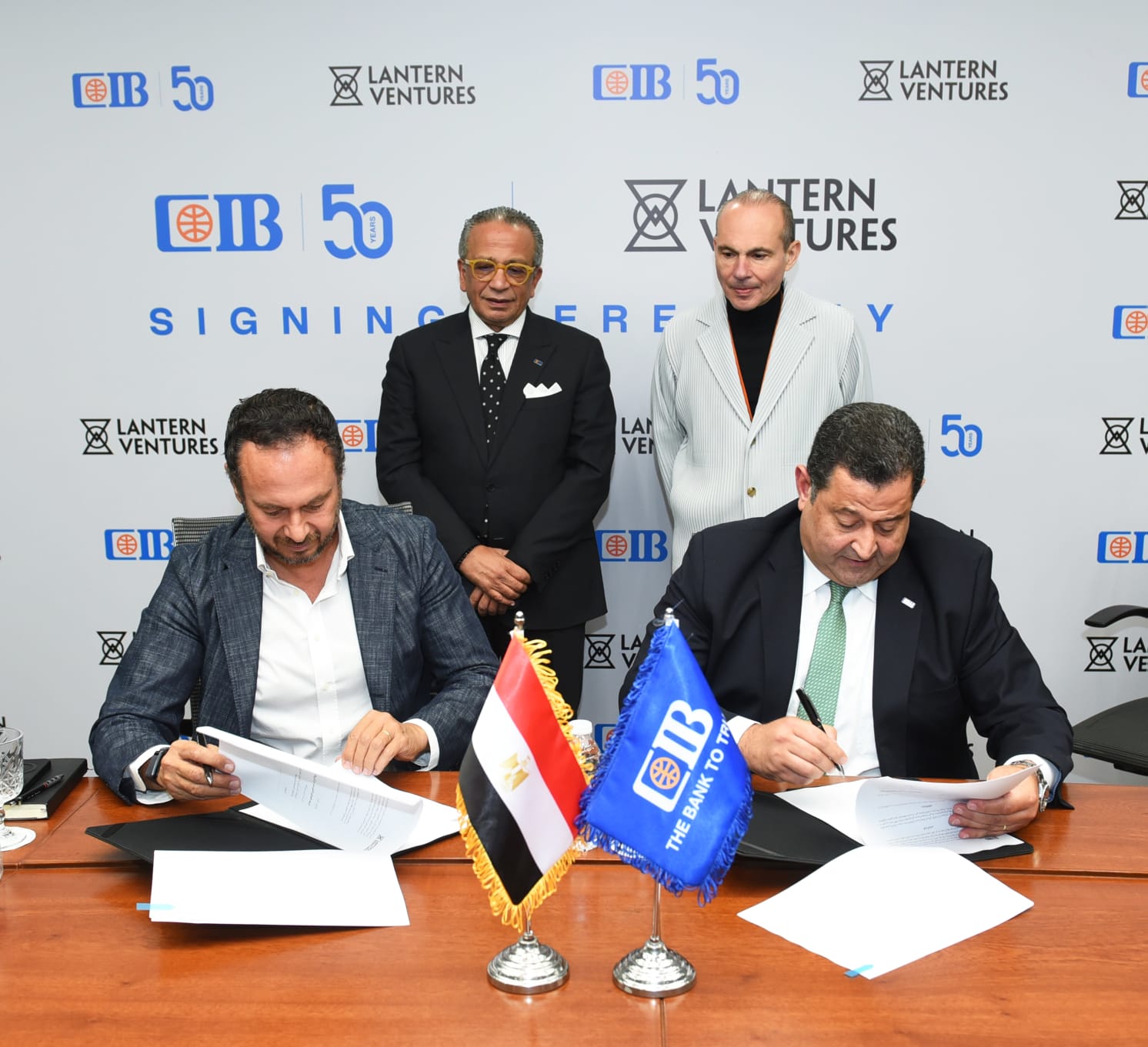 IMG 20250521 WA0023  « سي أي بي CIB » يتعاون مع " Lantern Ventures " لدعم الشركات الصغيرة والمتوسطة
