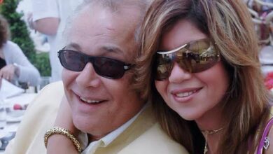 مصممة الأزياء العالمية الإماراتية منى المنصوري: لماذا ظهرت ورقة طلاق بوسي شلبي من محمود عبد العزيز على السيستم بعد وفاته؟   1 download 3 1 مصممة الأزياء العالمية الإماراتية منى المنصوري: لماذا ظهرت ورقة طلاق بوسي شلبي من محمود عبد العزيز على السيستم بعد وفاته؟