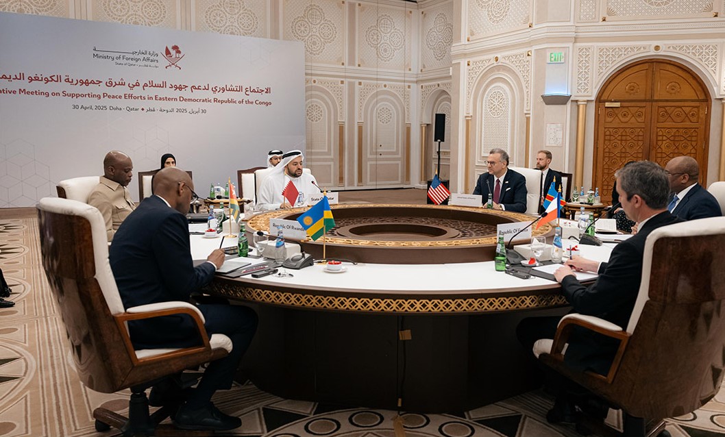 6 دول تؤكد التزامها المشترك بالسلام والاستقرار في شرق الكونغو 1 qan congo meeting 5858 042302025 6 دول تؤكد التزامها المشترك بالسلام والاستقرار في شرق الكونغو