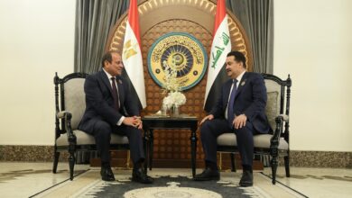 الرئيس السيسي ورئيس وزراء العراق يؤكدان ضرورة الوقف الفوري لإطلاق النار في قطاع غزة 7 upload 1747484514 1098124674 الرئيس السيسي ورئيس وزراء العراق يؤكدان ضرورة الوقف الفوري لإطلاق النار في قطاع غزة