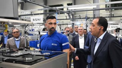 رئيس الوزراء المصري يدشن أول مصنع لشركة BSH المالكة للعلامة التجارية "Bosch" في مصر وأفريقيا 23 FB IMG 1751115860060 رئيس الوزراء المصري يدشن أول مصنع لشركة BSH المالكة للعلامة التجارية "Bosch" في مصر وأفريقيا