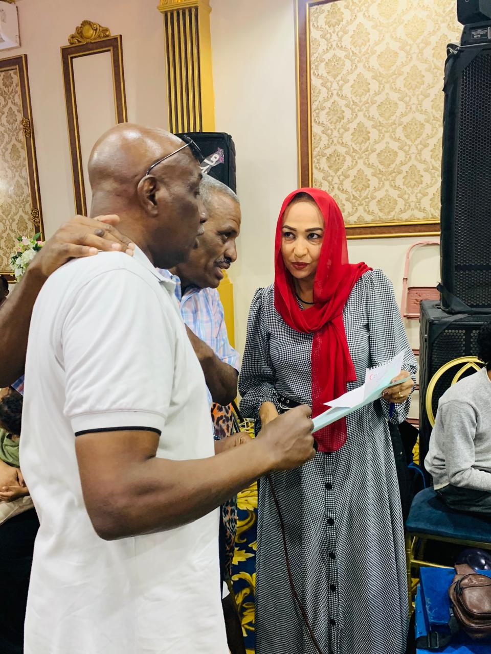 IMG 20250611 WA0015 صالون « الابداع وشركاؤه»‏.. ‏ يحتضنون فرحة أطفال السودان بالعيد في مصر