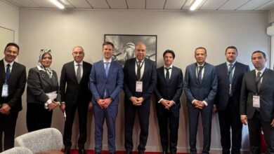 IMG 20250620 WA0009 وزير الطيران يلتقي كبرى الشركات العالمية المتخصصة في إدارة وتشغيل المطارات بباريس 