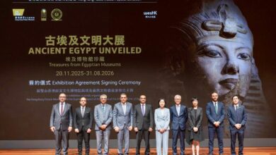 مصر والصين تطلقان من هونج كونج معرضًا عالميًا: "مصر القديمة تكشف عن نفسها" 16 IMG 20250626 WA0025 مصر والصين تطلقان من هونج كونج معرضًا عالميًا: "مصر القديمة تكشف عن نفسها"