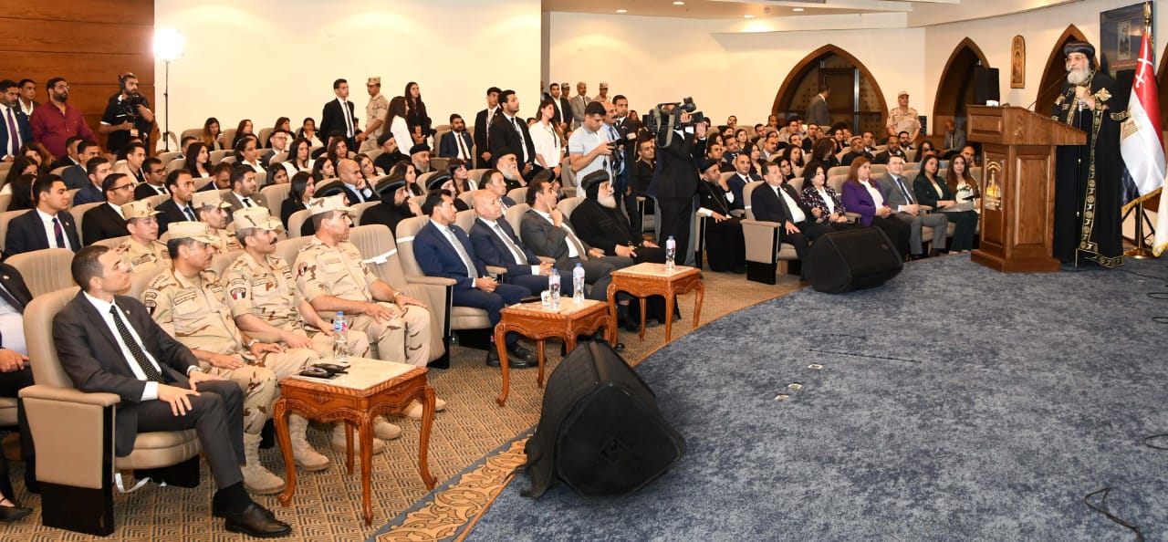 IMG 20250628 WA0050 قيادة قوات الدفاع الشعبى والعسكرى تنظم ندوة تثقيفية بمقر الكنيسة القبطية الأرثوذكسية 