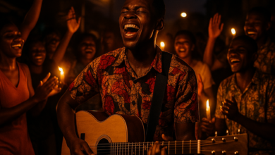 نيجيريا : "أفرو-أدورا".. موسيقى الخنادق التي تحولت إلى صوت الأمل والمقاومة وسط أزمات اقتصادية متصاعدة 18 b635c5ba b8f7 416f b4f2 20ff3d097c95 نيجيريا : "أفرو-أدورا".. موسيقى الخنادق التي تحولت إلى صوت الأمل والمقاومة وسط أزمات اقتصادية متصاعدة