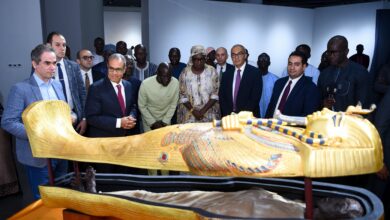 وزير الخارجية المصري يهدي متحف الحضارات الإفريقية في داكار مستنسخًا لمومياء وتابوت الملك توت عنخ آمون  .. " صور " 24 064d7439 fd39 452a bc11 6a60149ff5f3 وزير الخارجية المصري يهدي متحف الحضارات الإفريقية في داكار مستنسخًا لمومياء وتابوت الملك توت عنخ آمون  .. " صور "