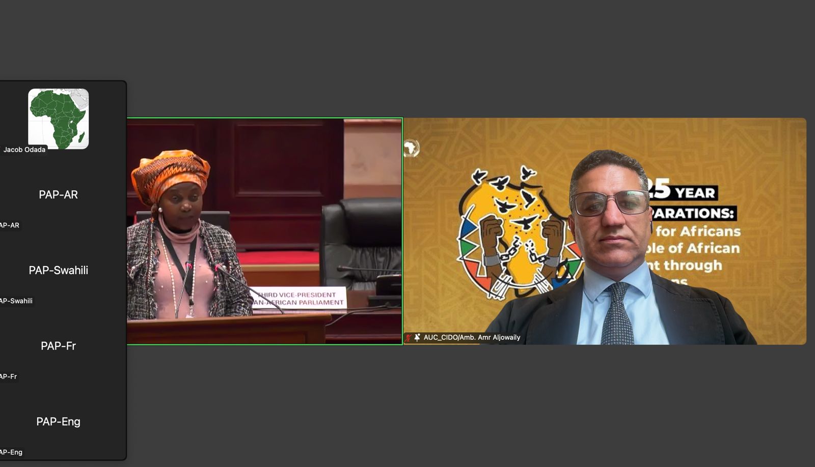 1604394e e43b 4f73 a0a4 74adabc87192 الاتحاد الأفريقي يؤكد دور المشرّعين في دعم العدالة والتعويضات للأفارقة والمنحدرين من أصول أفريقية
