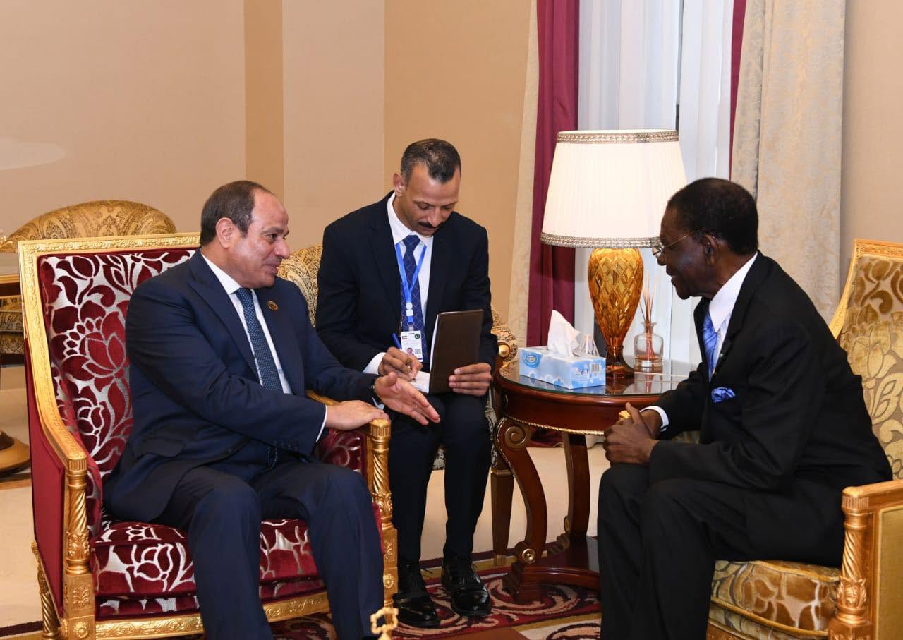 الرئيس السيسي ورئيس غينيا الاستوائية يبحثان سبل تعزيز العلاقات الثنائية 2 519224959 1293640125458046 3175099462687174069 n الرئيس السيسي ورئيس غينيا الاستوائية يبحثان سبل تعزيز العلاقات الثنائية