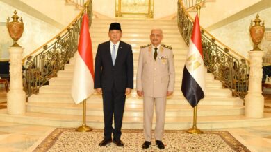 الفريق أول عبد المجيد صقر القائد العام للقوات المسلحة وزير الدفاع والإنتاج الحربى يلتقى وزير الدفاع الإندونيسي  2 FB IMG 1752333253116 الفريق أول عبد المجيد صقر القائد العام للقوات المسلحة وزير الدفاع والإنتاج الحربى يلتقى وزير الدفاع الإندونيسي