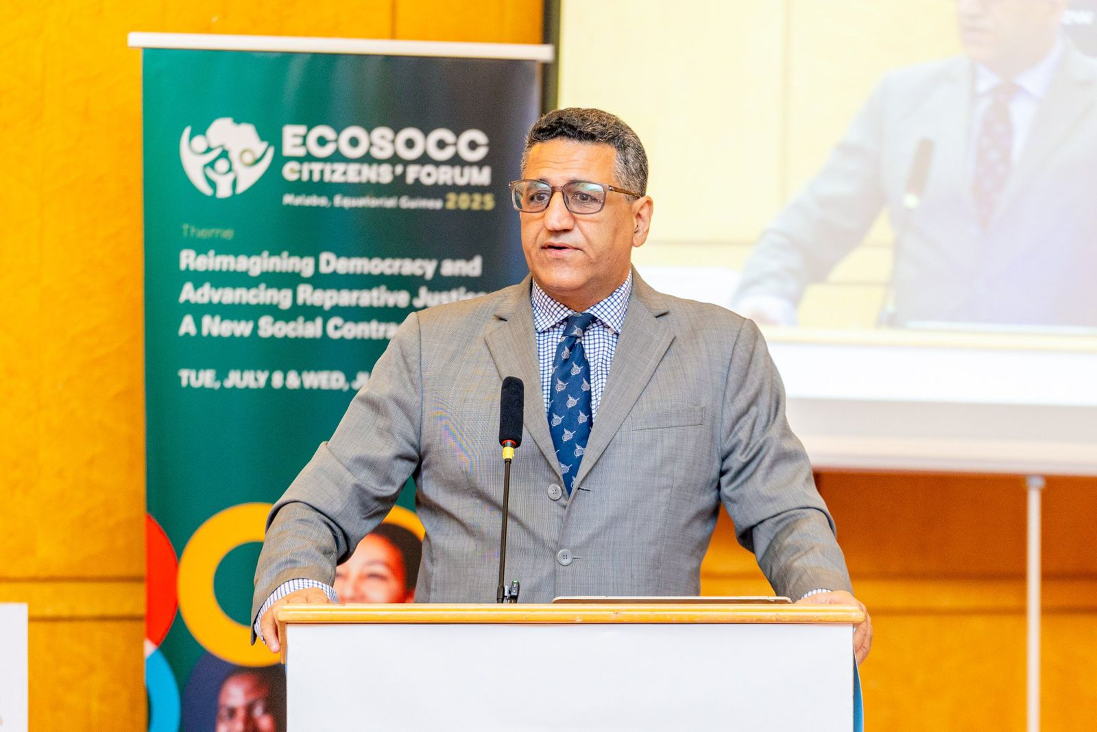 أمام منتدي " ECOSOCC " .. الاتحاد الأفريقي يبرز دور المجتمع المدني في تحقيق العدالة تعويضاً عن الاستعمار والفصل العنصرى 1 IMG 20250710 WA0010 أمام منتدي " ECOSOCC " .. الاتحاد الأفريقي يبرز دور المجتمع المدني في تحقيق العدالة تعويضاً عن الاستعمار والفصل العنصرى