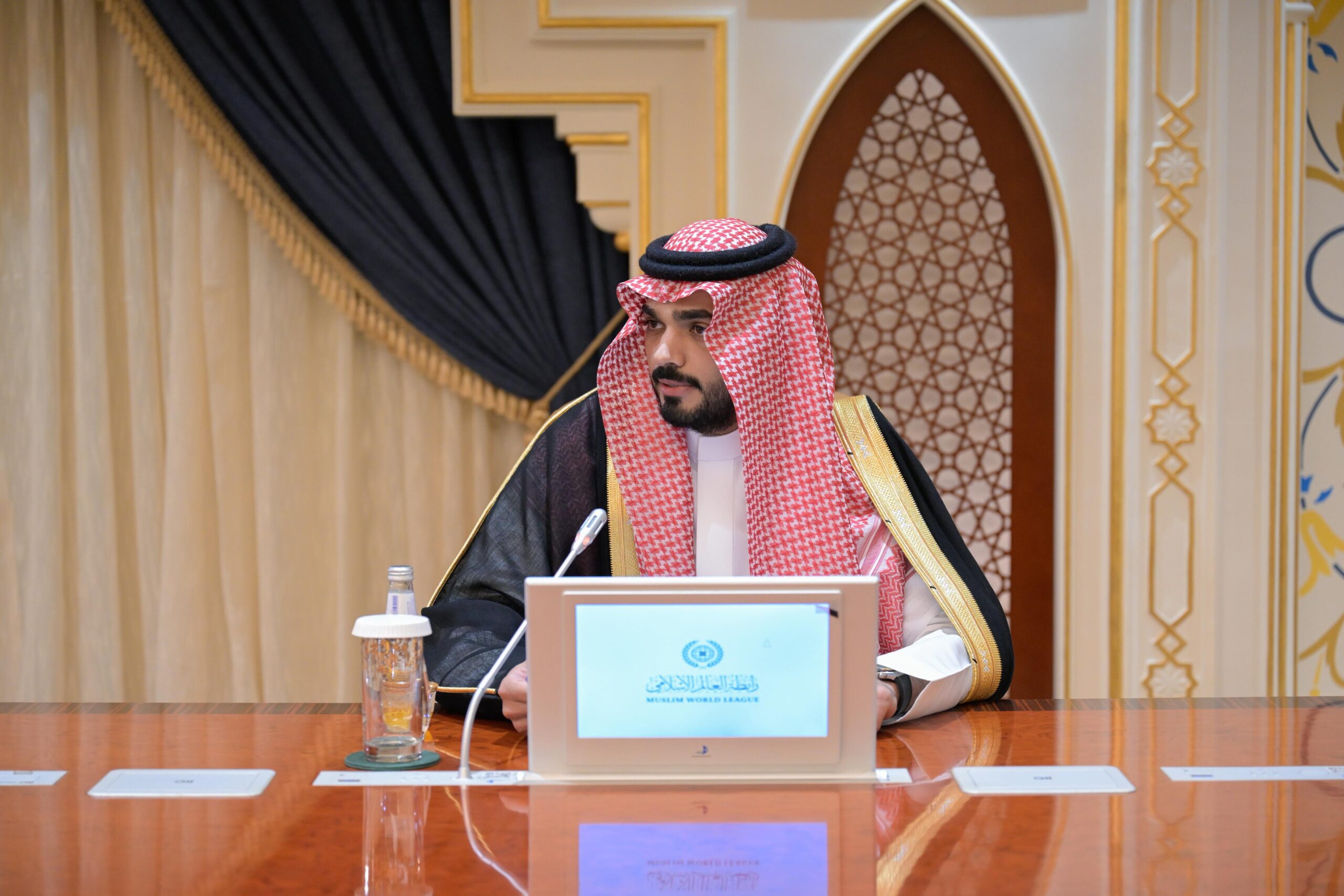 IMG 20250713 WA0008 scaled أمين رابطة العالم الإسلامي يُدشّن الخطة الاستراتيجية "المطورة" والحوكمة "المُحَدَّثة" للرابطة