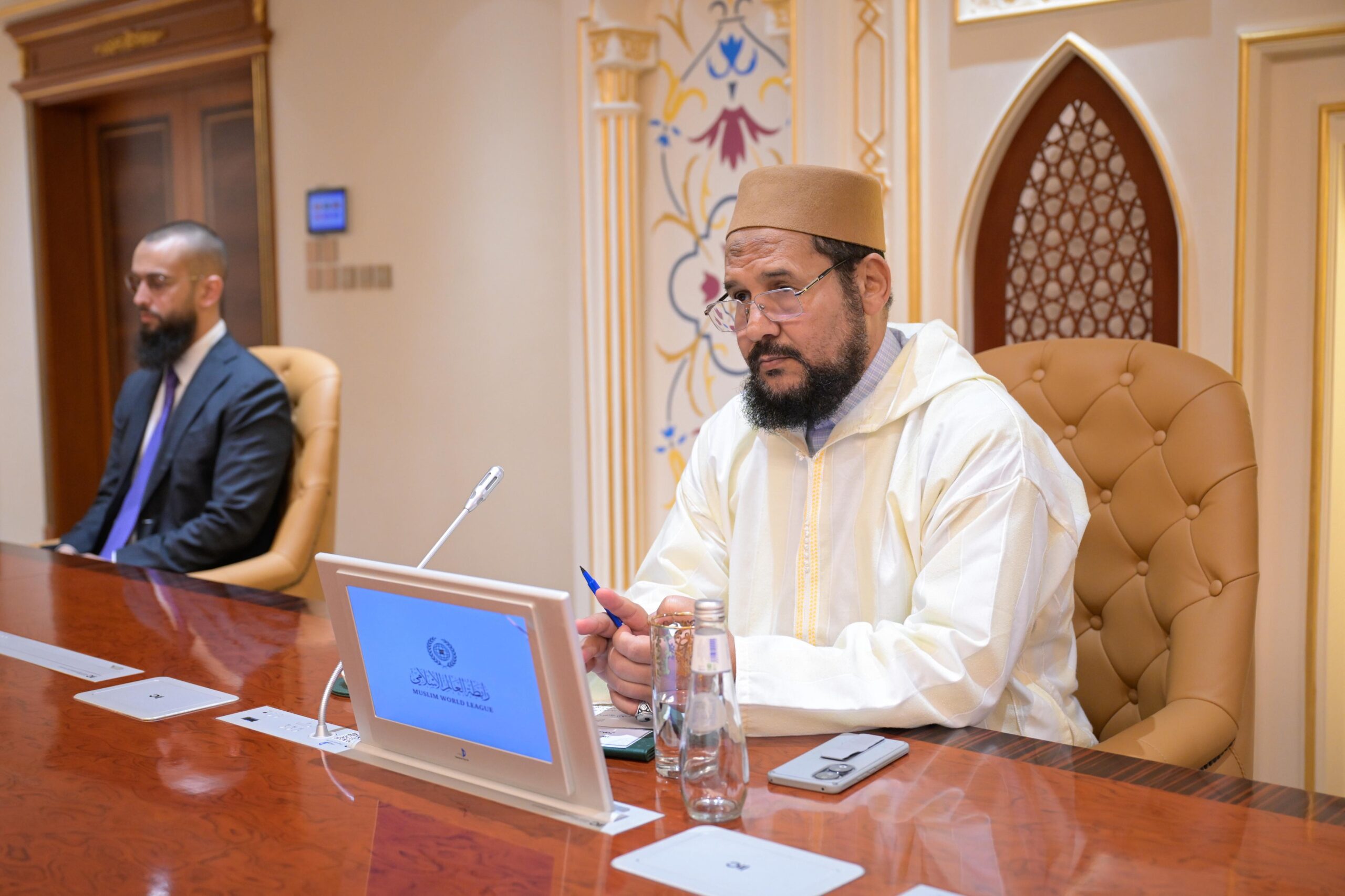 IMG 20250713 WA0009 scaled أمين رابطة العالم الإسلامي يُدشّن الخطة الاستراتيجية "المطورة" والحوكمة "المُحَدَّثة" للرابطة