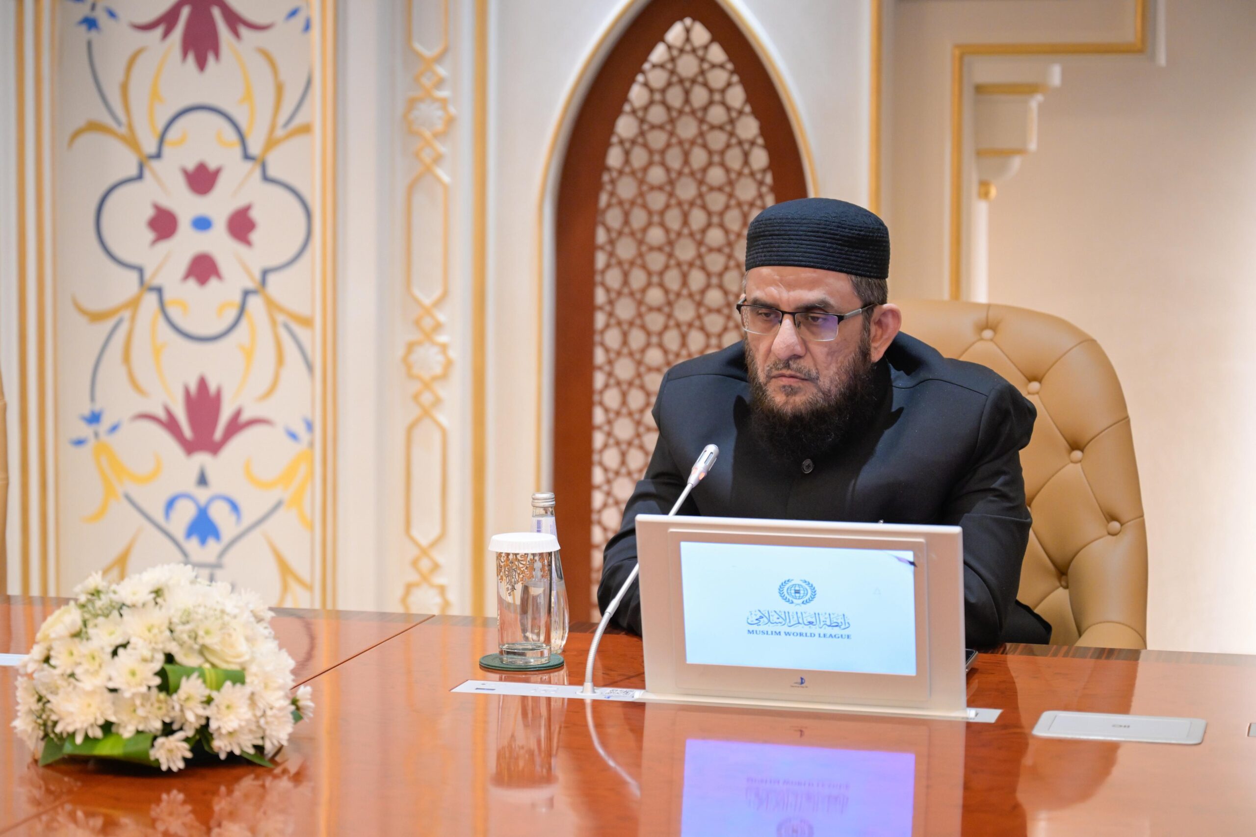 IMG 20250713 WA0011 scaled أمين رابطة العالم الإسلامي يُدشّن الخطة الاستراتيجية "المطورة" والحوكمة "المُحَدَّثة" للرابطة