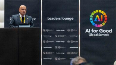 من جنيف .. منظمة التعاون الرقمي تطلق أداة تقييم أخلاقيات الذكاء الاصطناعي " فيديو " 5 Image 1 DCO AI for Global Good H.E. Omar Saud Al Omar Minister of State for Communication Affairs of the State of Kuwait and Chairperson of the DCO Council Hi Res من جنيف .. منظمة التعاون الرقمي تطلق أداة تقييم أخلاقيات الذكاء الاصطناعي " فيديو "