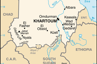 السودان: تعرف علي وضع الطيران في الأجواء السودان (حتى يوليو 2025)؟ 5 Sudan CIA WFB Map السودان: تعرف علي وضع الطيران في الأجواء السودان (حتى يوليو 2025)؟