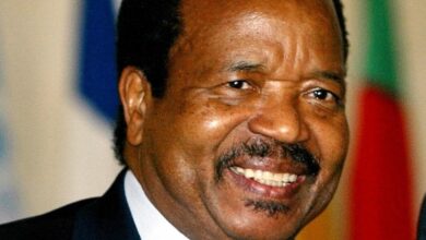 يبلغ من العمر 91 عاما .. الرئيس الكاميروني يعلن ترشحه لولاية رئاسية جديدة 11 ٢٠٢٥٠٧١٤ ١١٠١٣٥ يبلغ من العمر 91 عاما .. الرئيس الكاميروني يعلن ترشحه لولاية رئاسية جديدة