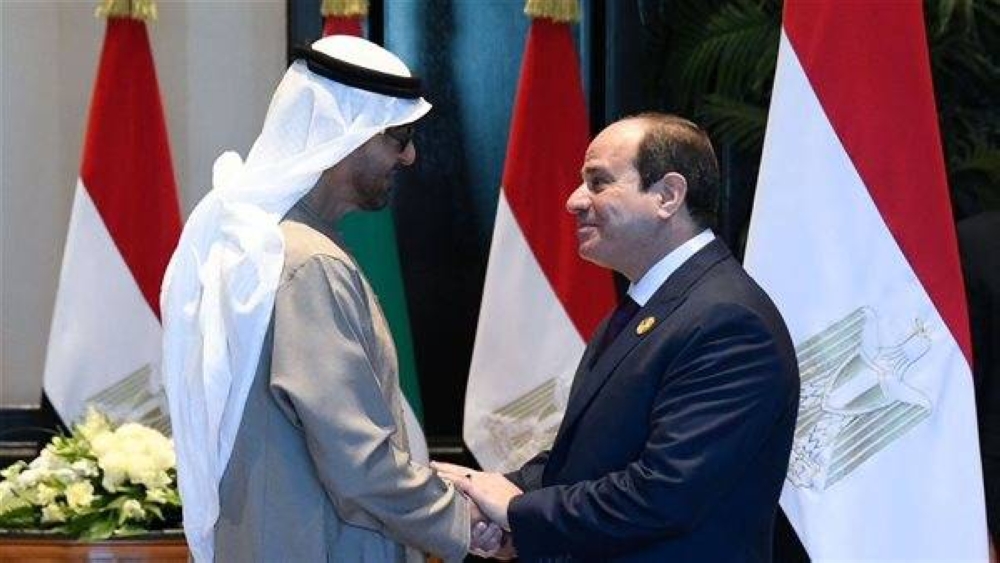 2156303 الرئيس السيسي يستقبل الشيخ محمد بن زايد آل نهيان