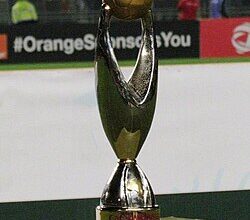 بدء مراسم قرعة بطولة دوري أبطال إفريقيا 2025/2026  3 250px CAF Champions League Trophy بدء مراسم قرعة بطولة دوري أبطال إفريقيا 2025/2026