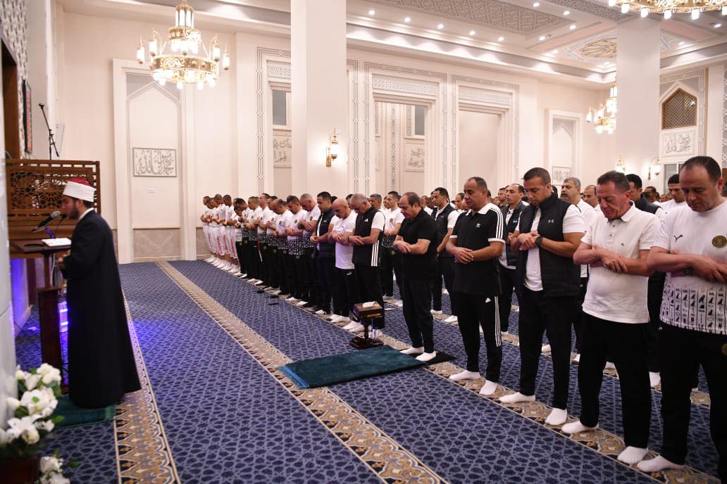 528391002 1311851623636896 6712169691913036319 n الرئيس السيسي يجري زيارة تفقدية إلى الأكاديمية العسكرية.. ويؤكد: مصر تنعم باستقرار داخلي