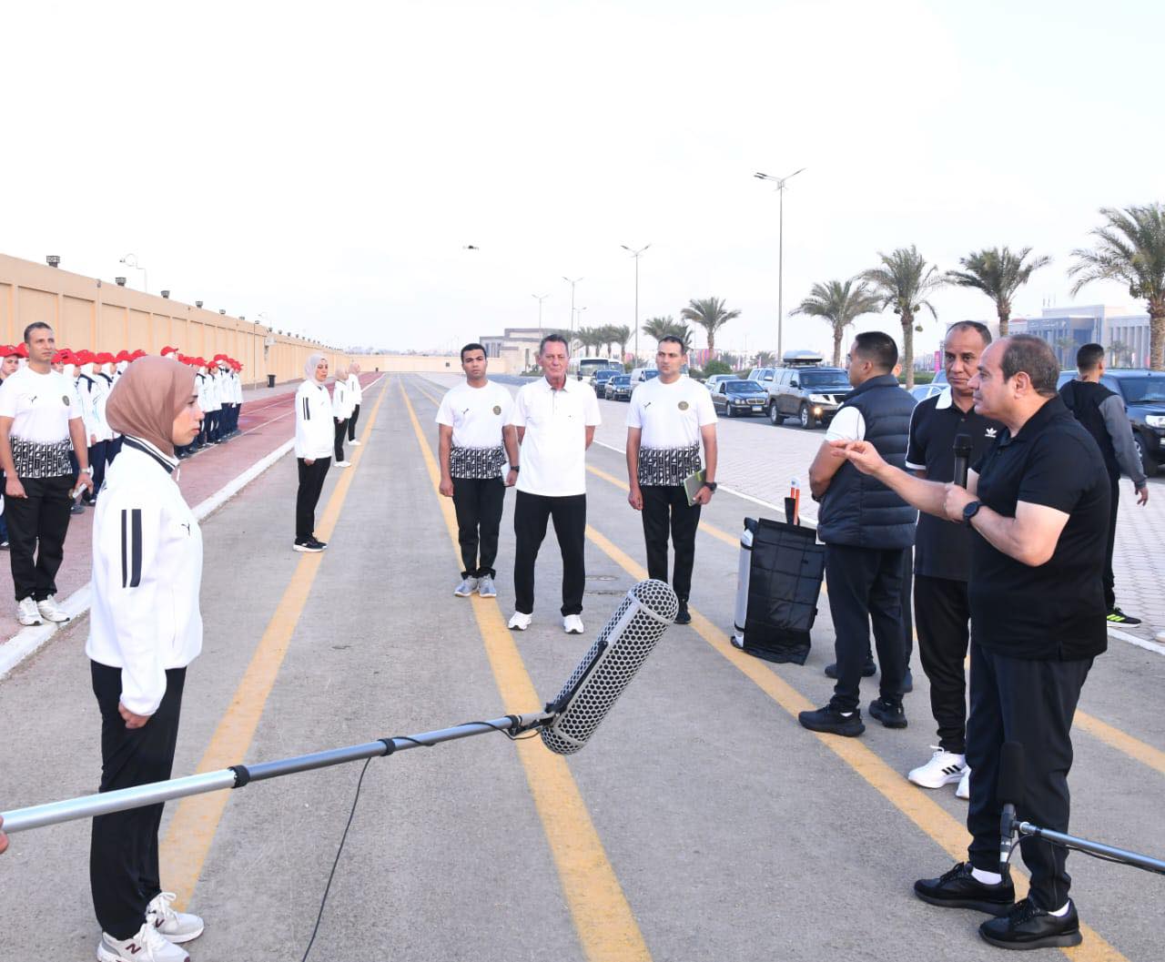 528466658 1311851650303560 1656248031135146064 n الرئيس السيسي يجري زيارة تفقدية إلى الأكاديمية العسكرية.. ويؤكد: مصر تنعم باستقرار داخلي