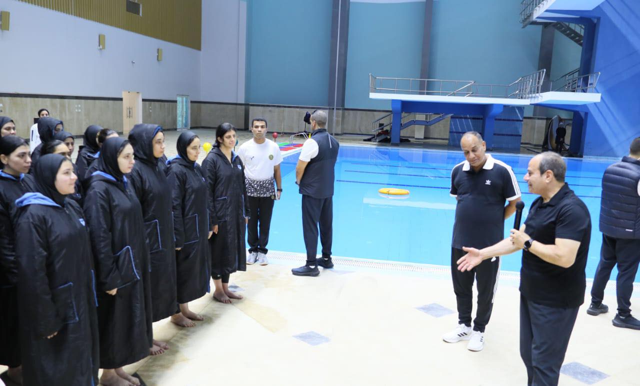 528785101 1311851770303548 8948365095295960208 n الرئيس السيسي يجري زيارة تفقدية إلى الأكاديمية العسكرية.. ويؤكد: مصر تنعم باستقرار داخلي