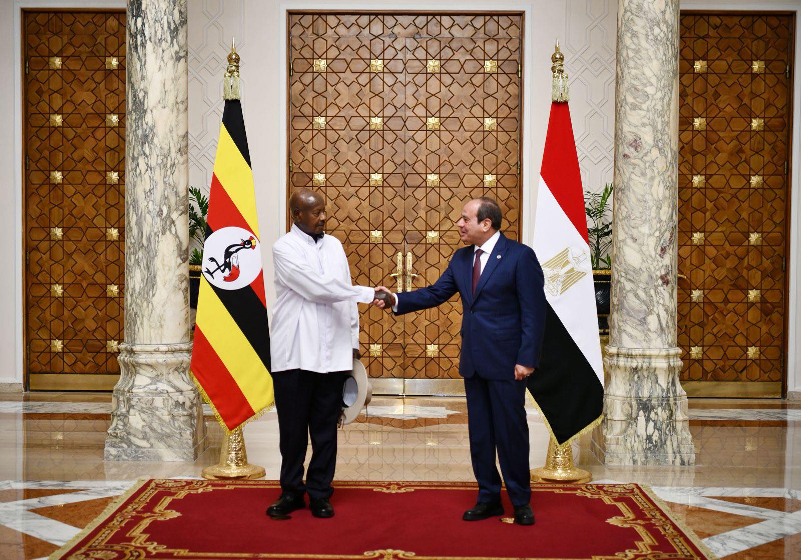 530394723 1316578456497546 7226413804855533546 n السيسي: نثق بدور أوغندا البناء في قيادة العملية التشاورية في مبادرة حوض النيل لاستعادة التوافق