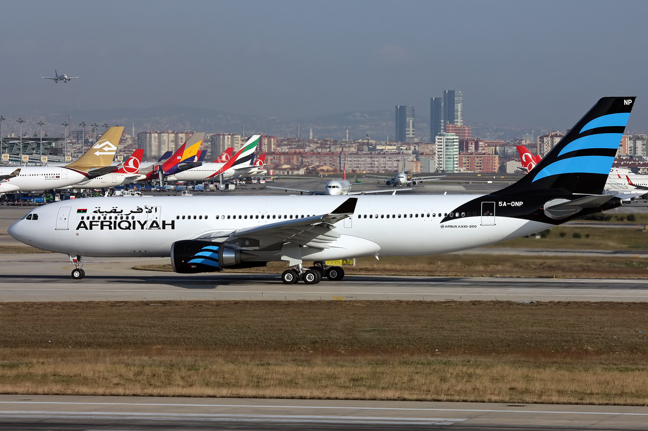 Afriqiyah Airways Airbus A330 202 at Istanbul افريقيا: صناعة الطيران في القارة بين طموحات التوسع وتحديات السلامة