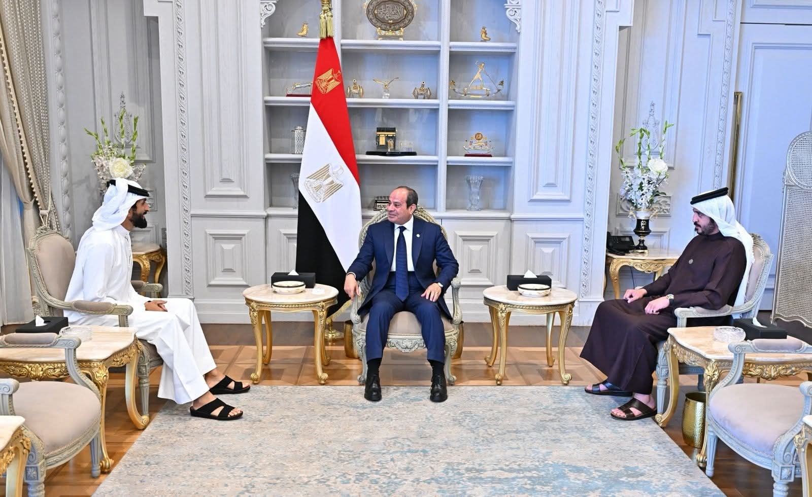 FB IMG 1755519635916 الرئيس السيسي يؤكد حرص مصر على مواصلة التنسيق والتعاون مع البحرين في جميع المجالات
