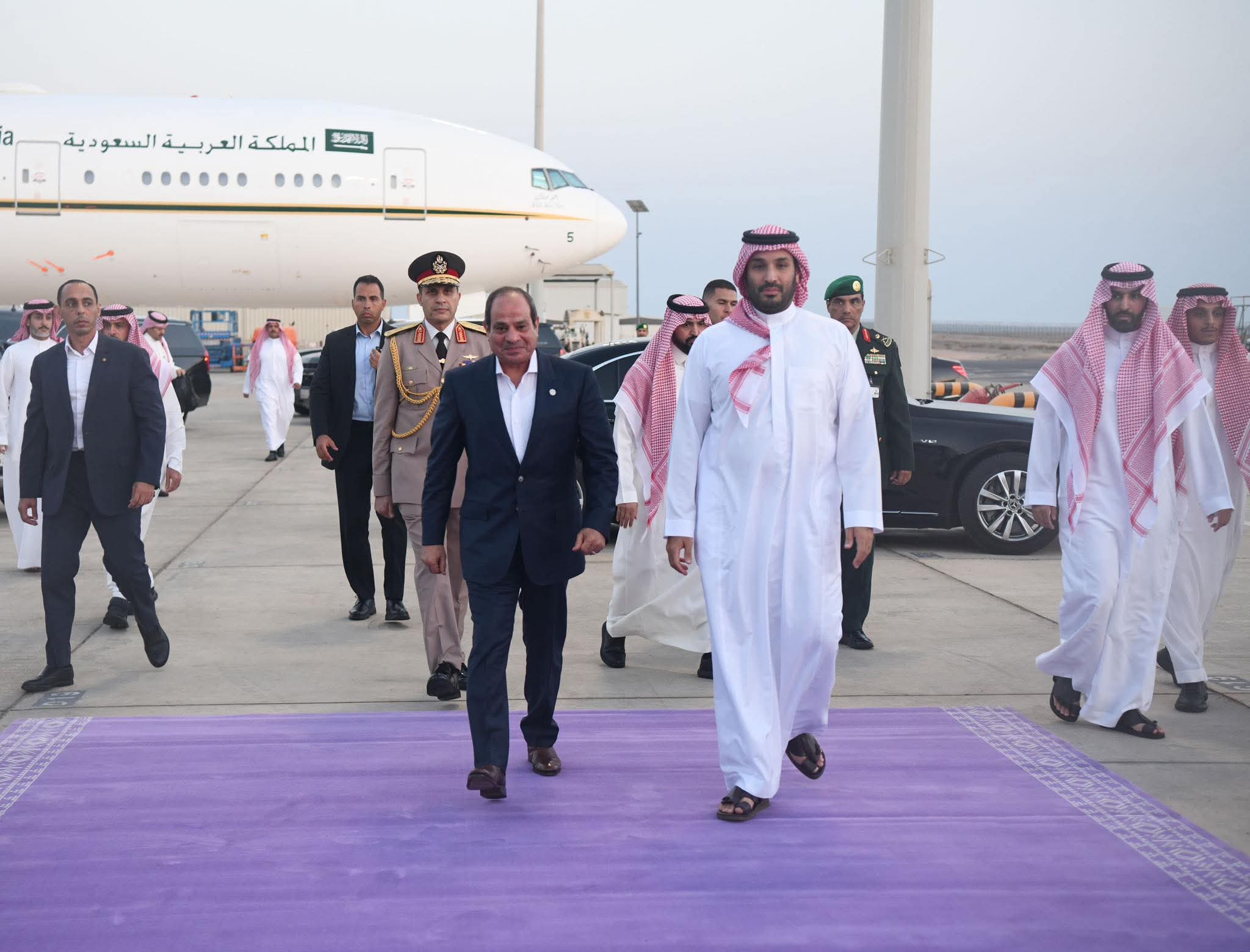 FB IMG 1755798765658 الرئيس السيسي وولي عهد السعودية يشددان على ضرورة الإسراع في إدخال المساعدات الإنسانية إلى قطاع غزة دون عوائق