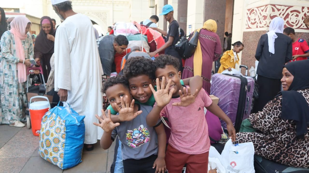 FB IMG 1756475384526 بالصور .. انطلاق القطار التاسع لمبادرة العودة الطوعية للأشقاء السودانيين من مصر إلى السودان