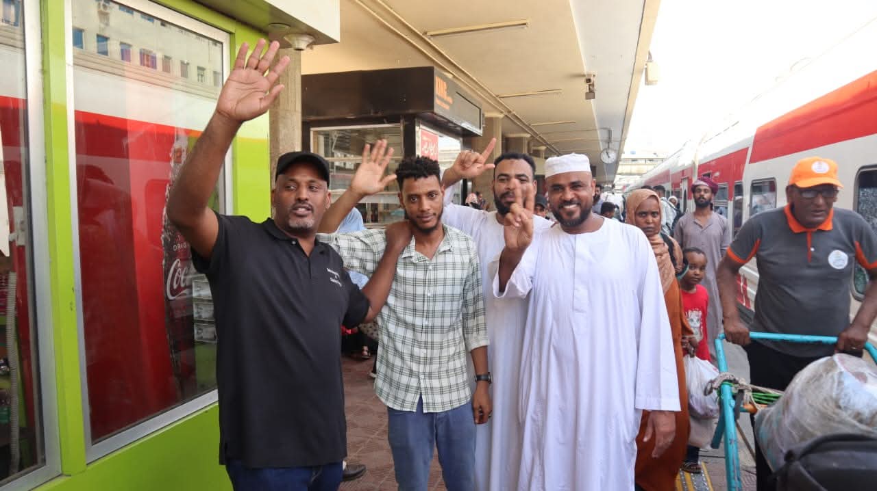 FB IMG 1756475395585 بالصور .. انطلاق القطار التاسع لمبادرة العودة الطوعية للأشقاء السودانيين من مصر إلى السودان