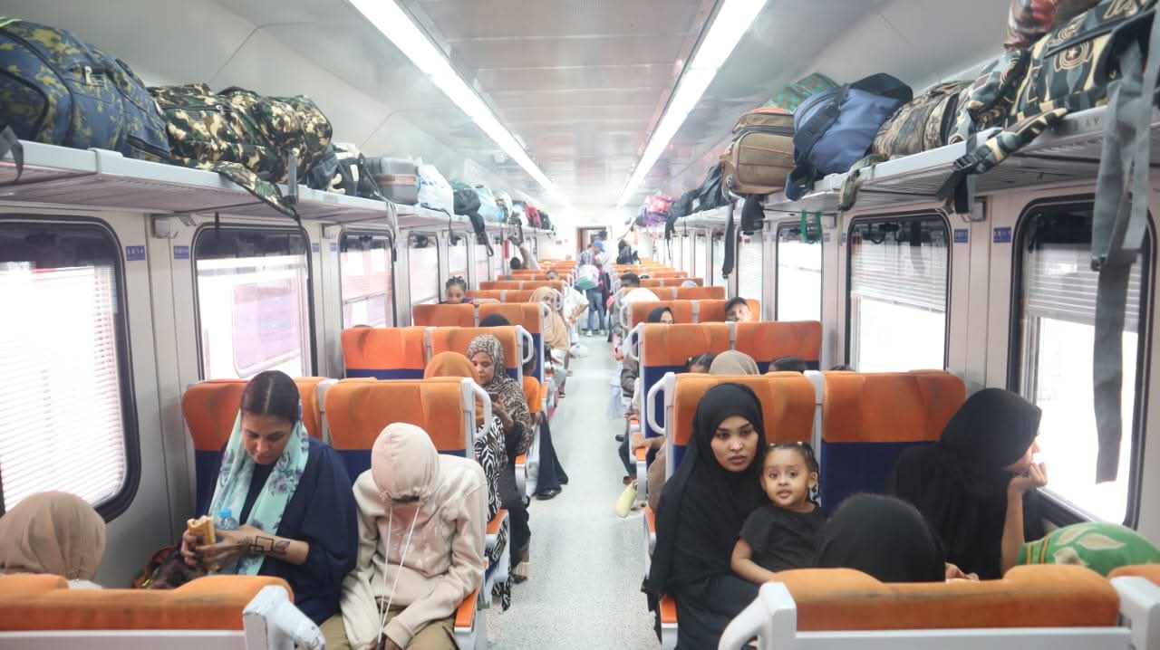 FB IMG 1756475402608 بالصور .. انطلاق القطار التاسع لمبادرة العودة الطوعية للأشقاء السودانيين من مصر إلى السودان